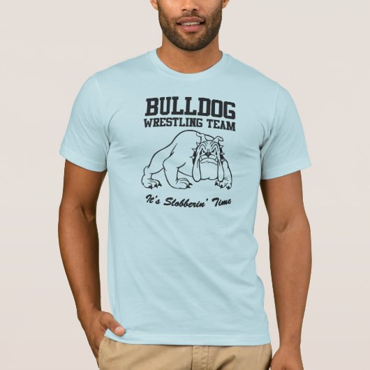 Bulldog Wrestling 2 T-shirt (Voorkant)