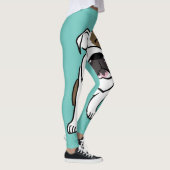 BULLDOG YOGA PANTS LEGGINGS (Rechts)