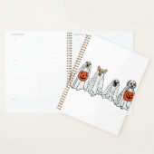 Bulldog Zombie Halloween Kostuum Hondenliefhebber  Planner (Display)