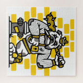 Bulldogbende Legpuzzel (Horizontaal)