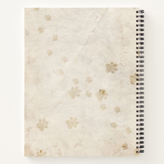 bulldogdagboek notitieboek (Achterkant)