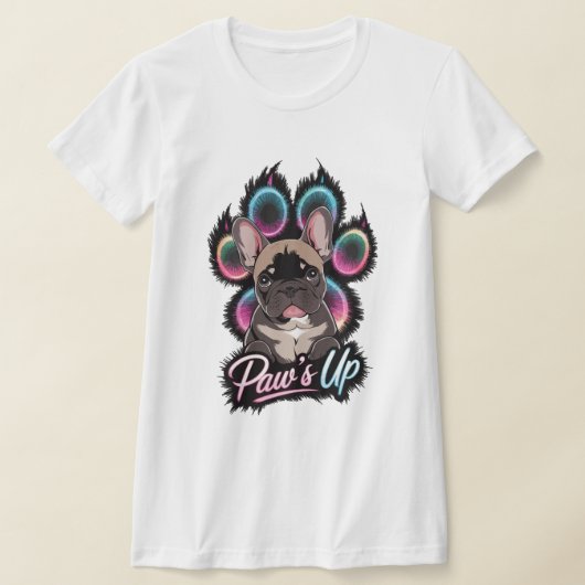 Bulldogge mit Style T-shirt (Laagn)