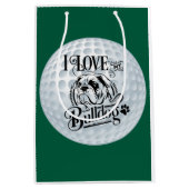 Bulldoggolf Medium Cadeauzakje (Voorkant)