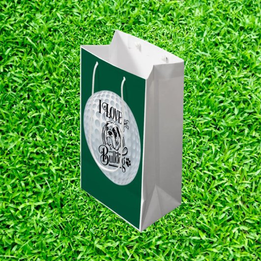 Bulldoggolf Medium Cadeauzakje
