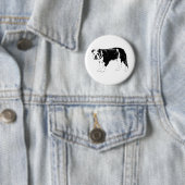 Bulldoghouding, Eenvoudige Impact Ronde Button 5,7 Cm (In situ)