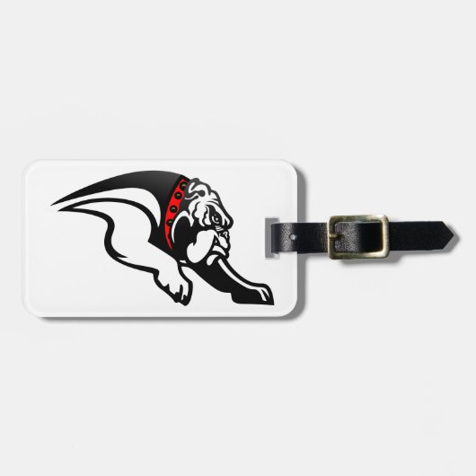 Bulldogs 1 bagagelabel (Voorkant horizontaal)