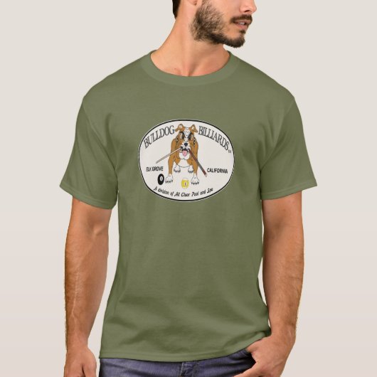 Bulldogs Billiards T-shirt (Voorkant)