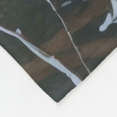 Bulldogs Christmas Snow Holiday Fleece Deken (Hoek)