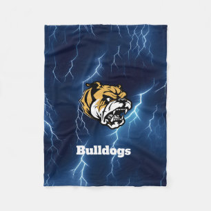 Bulldogs Custom Fleece Deken