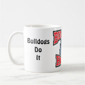 Bulldogs Hockey Coffee Mok (Links)
