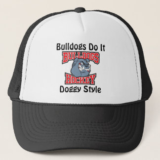 Bulldogs Hockey Pet - Rode letters
