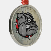Bulldogs Mascot Ornament (Rechts)