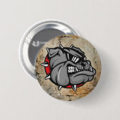 Bulldogs Mascotte Button (Voorkant /achterkant)