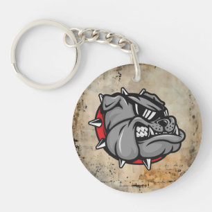 Bulldogs Mascotte Sleutelhanger
