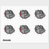 Bulldogs Mascotte Stickers (Vel)
