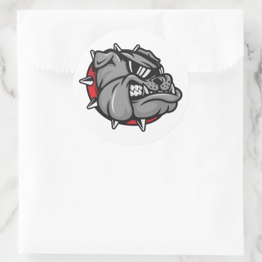 Bulldogs Mascotte Stickers (Tas)