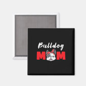 Bulldogs Moeder - Bulldog Magneet (Voorkant / Achterkant)