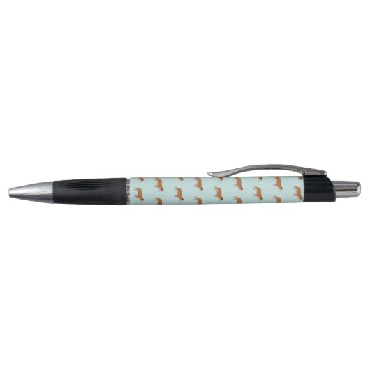 Bulldogs Pattern Monogram Pen (Bovenkant)