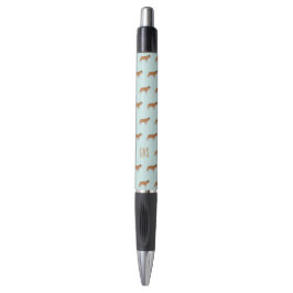 Bulldogs Pattern Monogram Pen