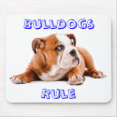 Bulldogs Rule Mousepad Muismat (Voorkant)