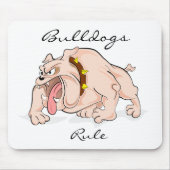 Bulldogs Rule Mousepad Muismat (Voorkant)