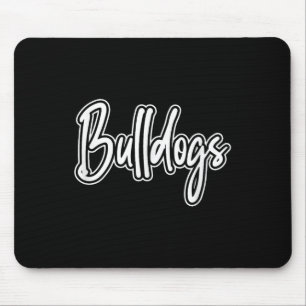 Bulldogs Team Pride School Spirit Terug naar Muismat