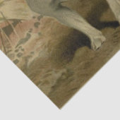 Bulldogs Weefpapier Tissuepapier (Detail)