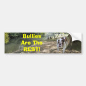 Bulldogs zijn de beste Bumpersticker (Voorkant)