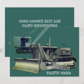 BULLDOZER-BESTURINGSSYSTEEM VOOR MOTORHOOFDLEVERIN KAART (Voorkant / Achterkant)