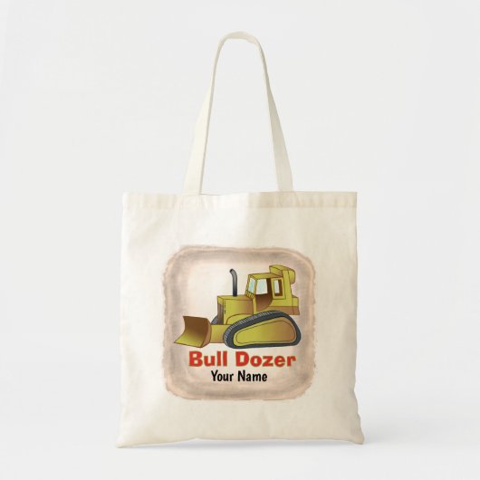 BullDozer-Canvas tas (Voorkant)