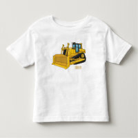 Bulldozer cartoon-illustratie