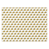 Bulldozer cartoon-illustratie tafelkleed (Voorkant (Horizontaal))