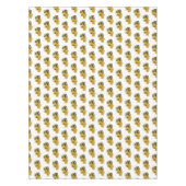 Bulldozer cartoon-illustratie tafelkleed (Voorkant)