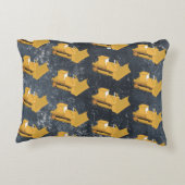 Bulldozer Construction Truck Accent Kussen (Achterkant)