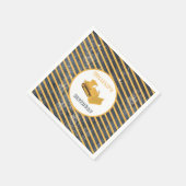 Bulldozer Construction Truck Birthday Boy Servet (Hoek)