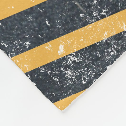 Bulldozer Construction Truck Fleece Deken (Hoek)