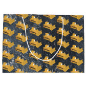 Bulldozer Construction Truck Groot Cadeauzakje (Achterkant)