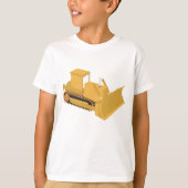 Bulldozer Construction Truck T-shirt (Voorkant)