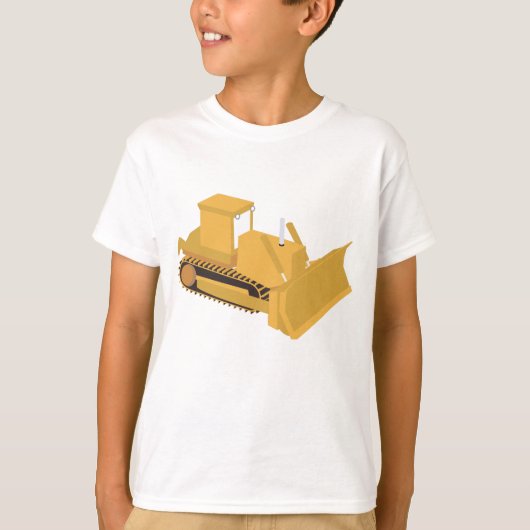 Bulldozer Construction Truck T-shirt (Voorkant)
