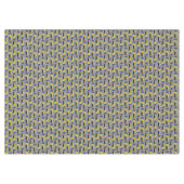 Bulldozer Cute 1st Birthday Party Construction Tafelkleed (Voorkant (Horizontaal))