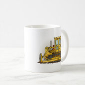 Bulldozer Dozer Coffee Mok (Voorkant rechts)