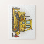 Bulldozer Dozer Legpuzzel (Verticaal)