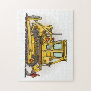 Bulldozer Dozer Legpuzzel