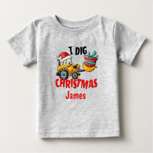 Bulldozer I Dig Kerstmis - Speciaal T-Shirt