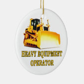 BULLDOZER KERAMISCH ORNAMENT (Rechts)