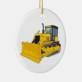 Bulldozer Keramisch Ornament (Rechts)