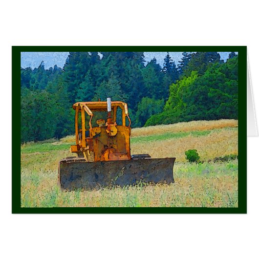 Bulldozer Land (Voorkant Horizontaal)