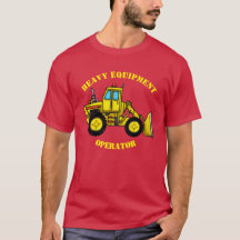 Bulldozer Mannen T-Shirt