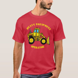 Bulldozer Mannen T-Shirt