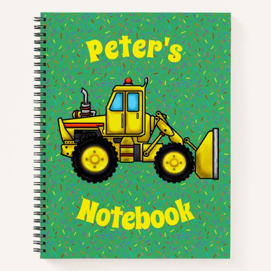 Bulldozer Notitieboek (Voorkant)
